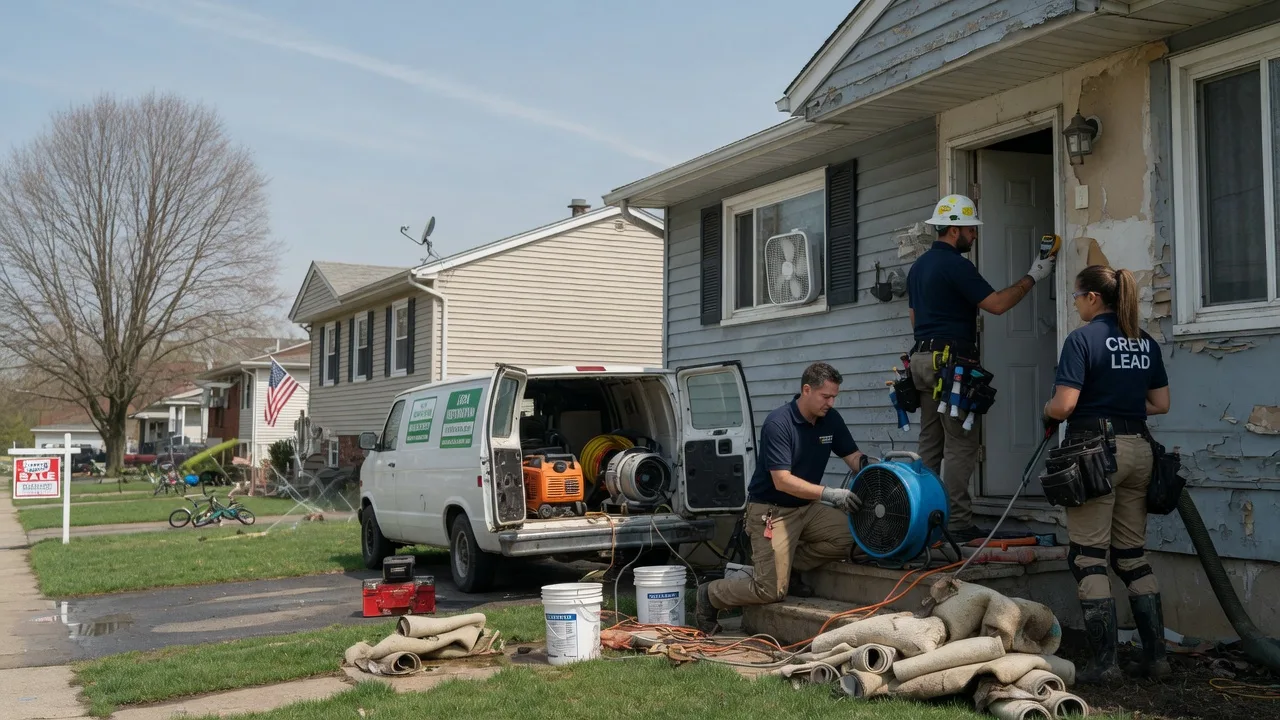 Flood Cleanup in Long Island, ME near me